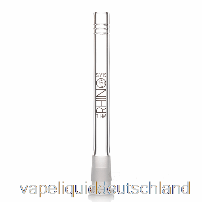 White Rhino 19/14 Glas-Downstem 6-Zoll-Vape-Flüssigkeit